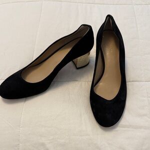 Ann Taylor Black Suede Women's Shoes
